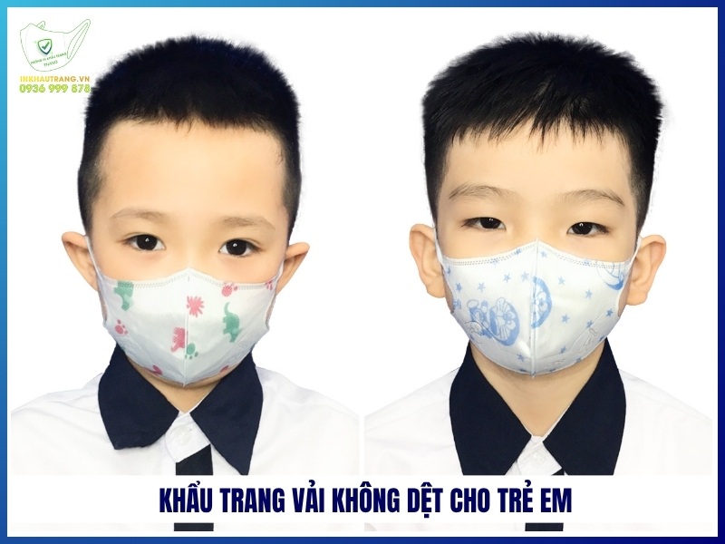 Chất Liệu Khẩu Trang Trẻ Em Nào An Toàn Nhất Cho Bé 18 Khẩu trang vải không dệt cho trẻ em