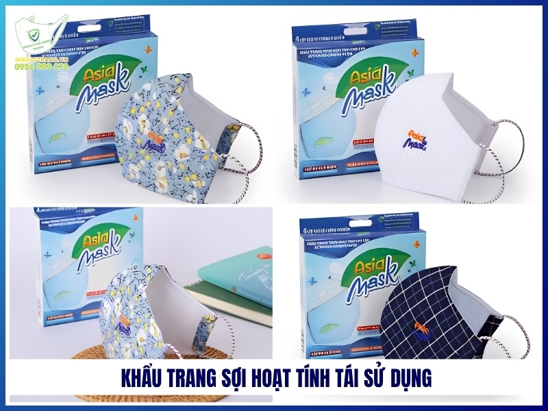Khẩu trang sợi hoạt tính tái sử dụng