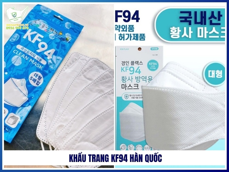 Khẩu trang KF94 Hàn Quốc