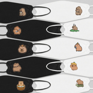 Khẩu Trang KF94 In Hình Capybara – Dễ Thương, Thời Trang Và An Toàn