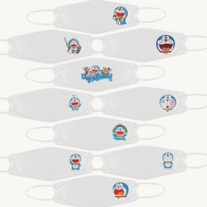 Khẩu Trang KF94 In Sticker Doraemon