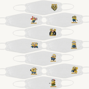 Khẩu Trang KF94 In Sticker Minion