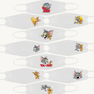 Khẩu Trang KF94 In Sticker Tom and Jerry