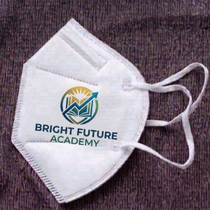 Khẩu Trang N95 In Logo Bright Future Academy