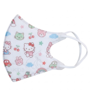 Khẩu Trang Trẻ Em In Sticker Hello Kitty