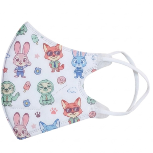 Khẩu Trang Trẻ Em In Sticker Zootopia