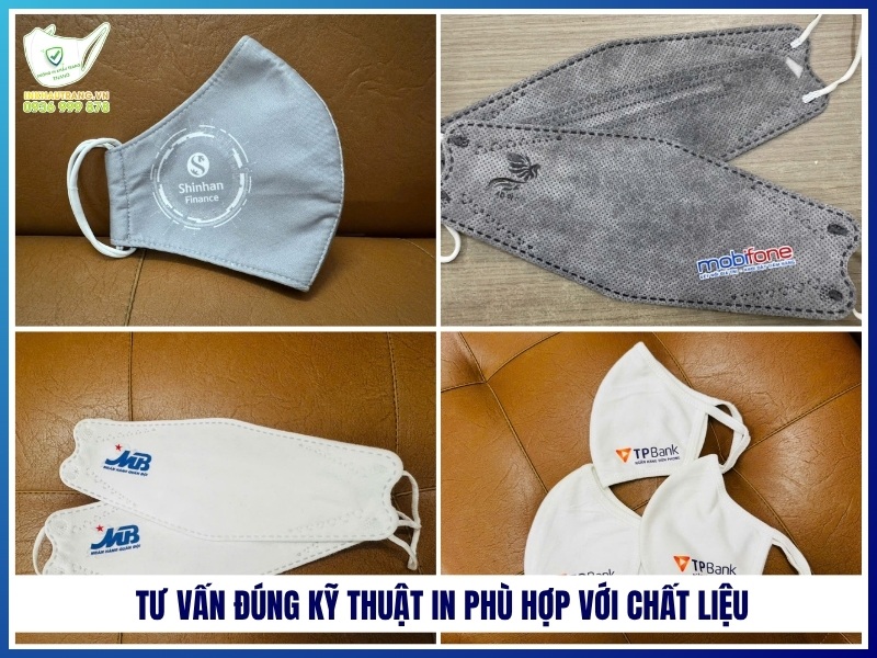 Tiêu Chí Chọn Xưởng In Khẩu Trang Uy Tín Bạn Nên Biết 24 Tư vấn đúng kỹ thuật in phù hợp với chất liệu