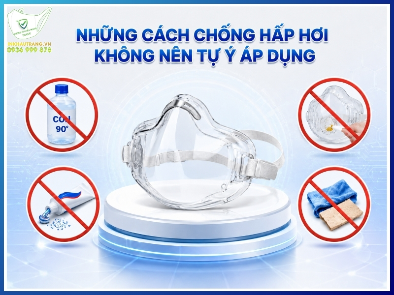 Những cách chống hấp hơi không nên tự ý áp dụng