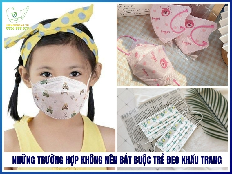 Trẻ mấy tuổi có thể đeo khẩu trang? LƯU Ý an toàn 20 Những trường hợp không nên bắt buộc trẻ đeo khẩu trang