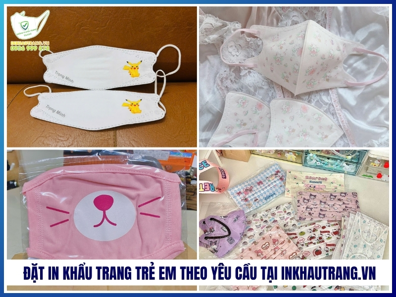 Trẻ mấy tuổi có thể đeo khẩu trang? LƯU Ý an toàn 25 Đặt in khẩu trang trẻ em theo yêu cầu tại Inkhautrang.vn